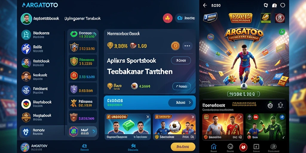 Tampilan gameplay Sportsbook yang menarik dan interaktif.