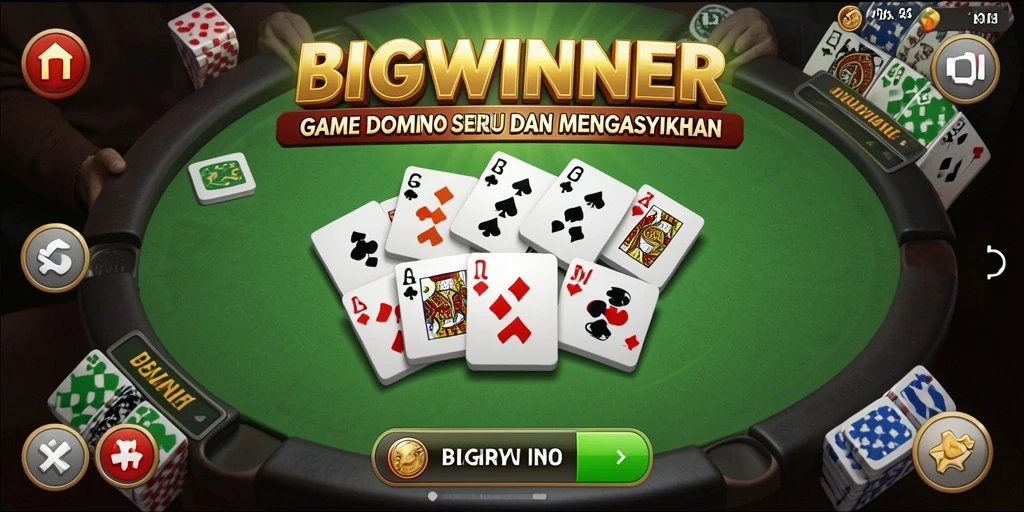 Tampilan gameplay seru dalam BIGWINNER yang menggugah semangat.