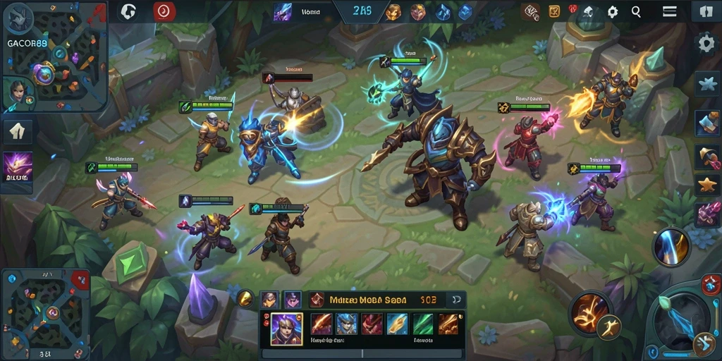 Tampilan gameplay menarik dalam GACOR88 yang menegangkan.