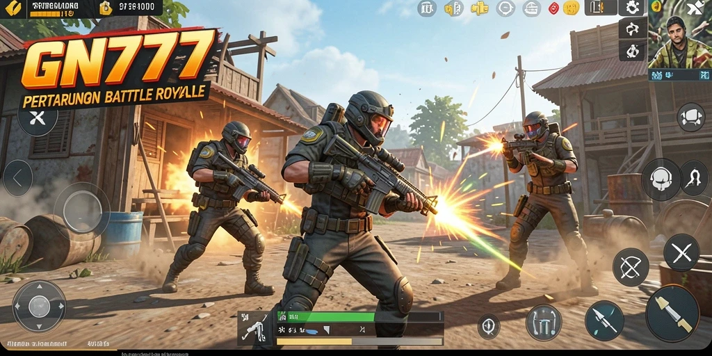 Tampilan gameplay GN777 yang intens dan mendebarkan.