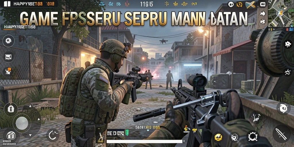 Tampilan gameplay seru dalam <strong>HAPPYBET188</strong> dengan aksi tembak-menembak yang mendebarkan.