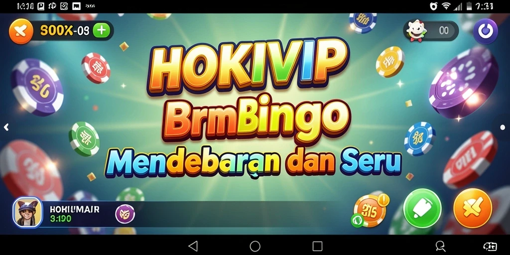 Gameplay seru HOKIVIP dengan pemain bersaing di Bingo.