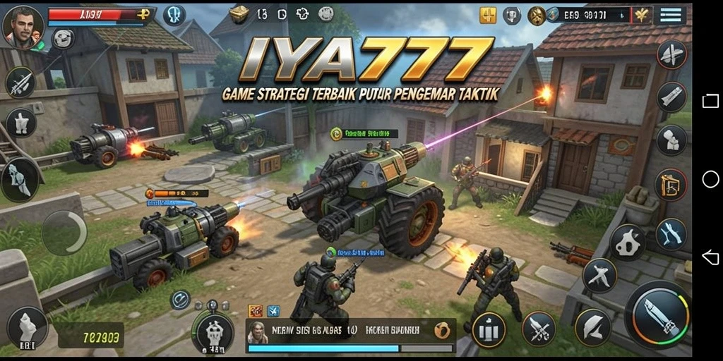 Screenshot gameplay IYA777 yang menunjukkan strategi pertempuran yang mendebarkan.