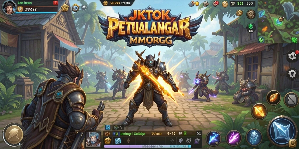 Tampilan menarik dari gameplay JKTOK yang penuh petualangan.