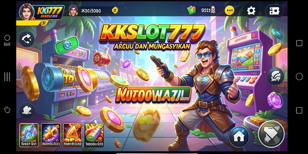 Tampilan gameplay KKSLOT777 yang memukau dan penuh aksi.