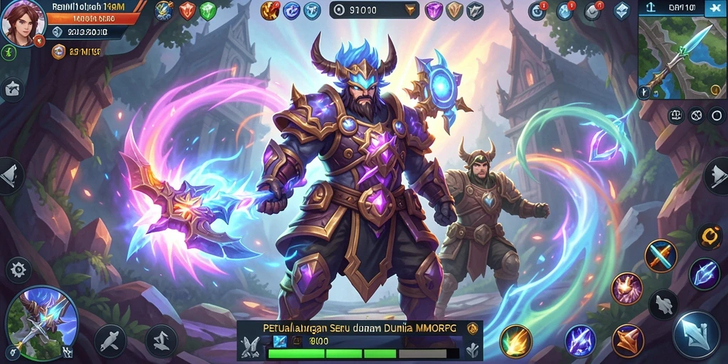 Tampilan gameplay <strong>REMI101</strong> yang seru dan menyenangkan dalam petualangan MMORPG.