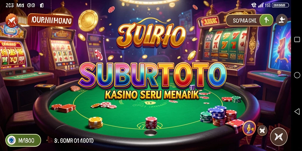 Tampilan gameplay Kasino yang seru dan menarik di SUBURTOTO.